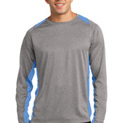 Long Sleeve Heather Colorblock Contender ™ Tee