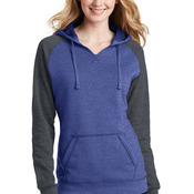 Juniors Lightweight Fleece Raglan Hoodie