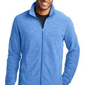 Heather Microfleece Full Zip Jacket