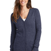 ® Ladies Marled Cardigan Sweater