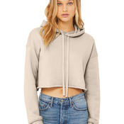 Women's Sponge Fleece Cropped Fleece Hoodie