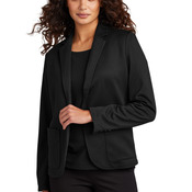 Women's Relaxed Knit Blazer